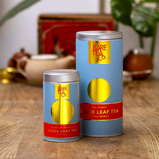 Empty Small Rare Tea Tin