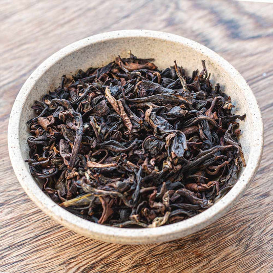 bowl full of our Rare PipachΓ‘ Oolong tea