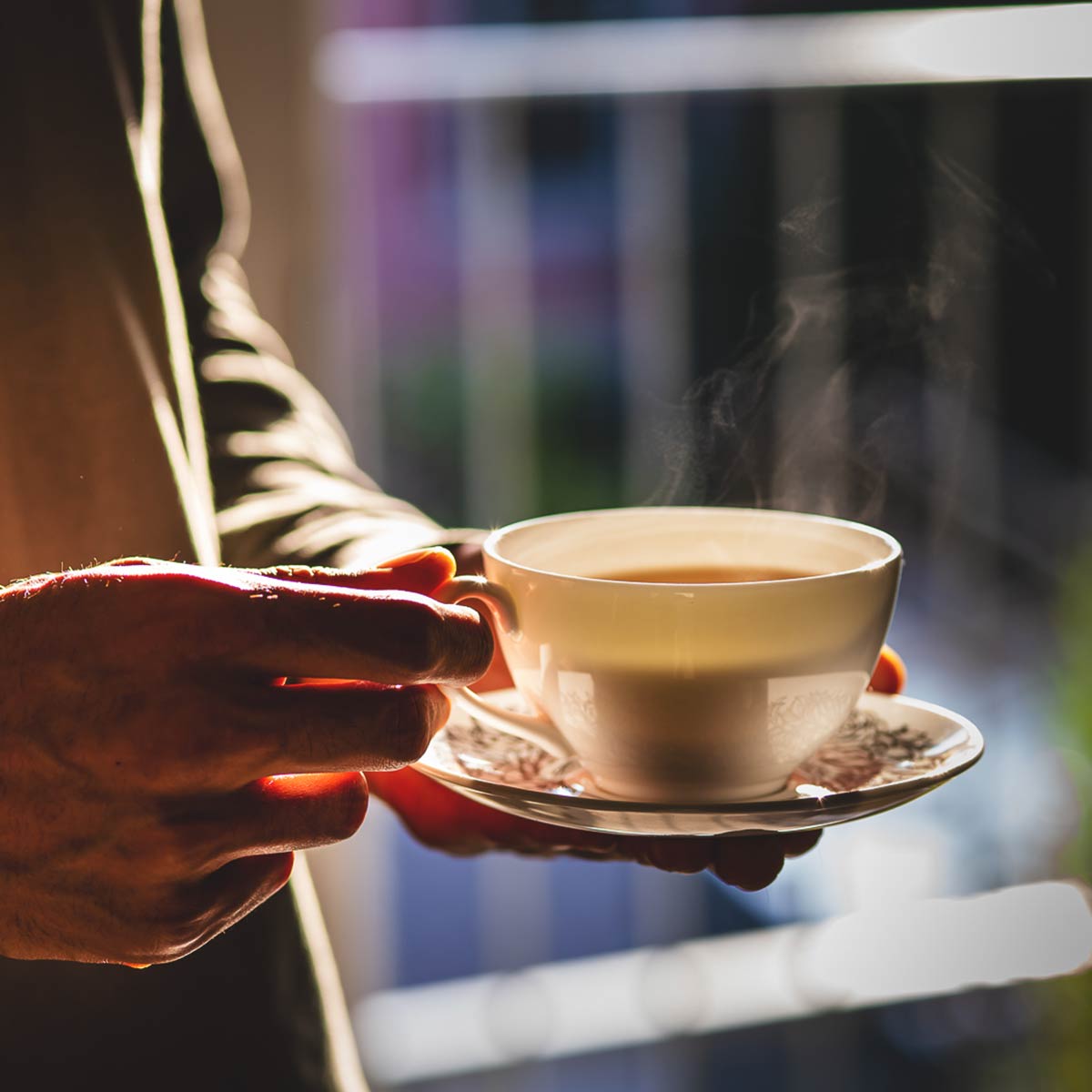 mup of our Pick-Me-Up Tea with milk