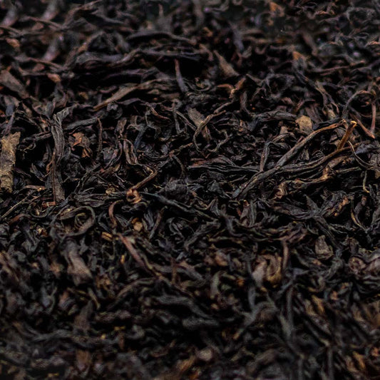 individual leaves of our Da Hong Pao Oolong