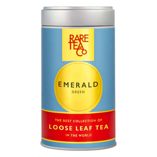 Empty Emerald Green Tin