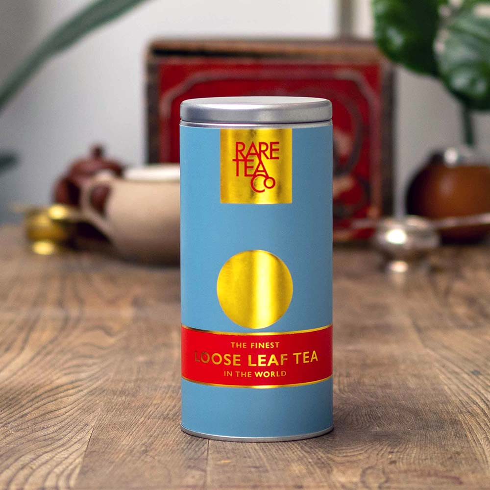 Empty Medium Rare Tea Tin