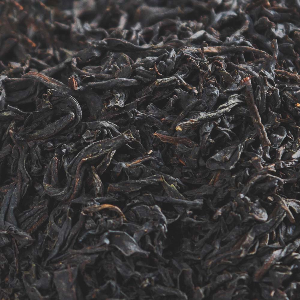 individual leaves of our New Zealand Waikato Black tea