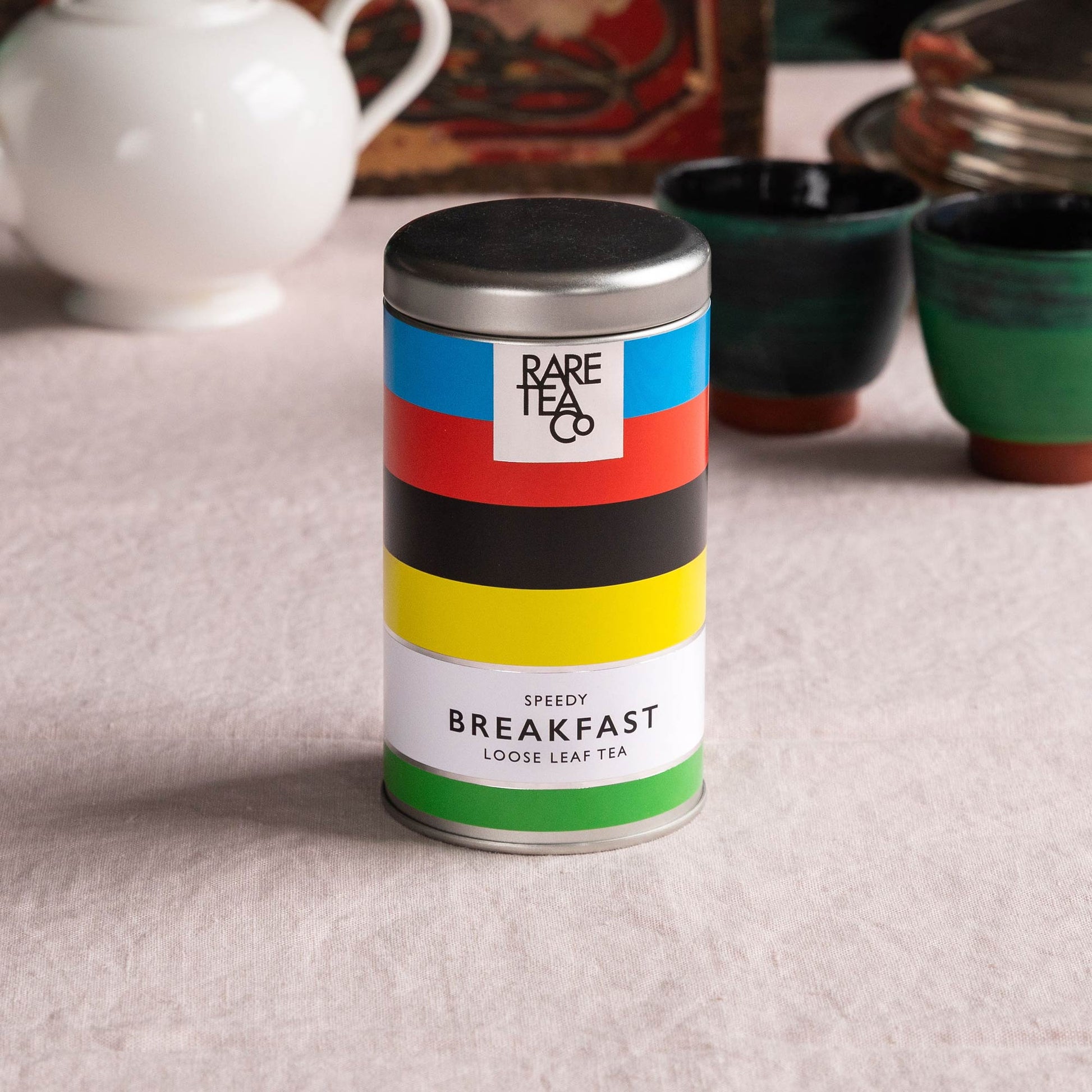 tin of Rare Tea Company Speedy Breakfast Loose leaf tea