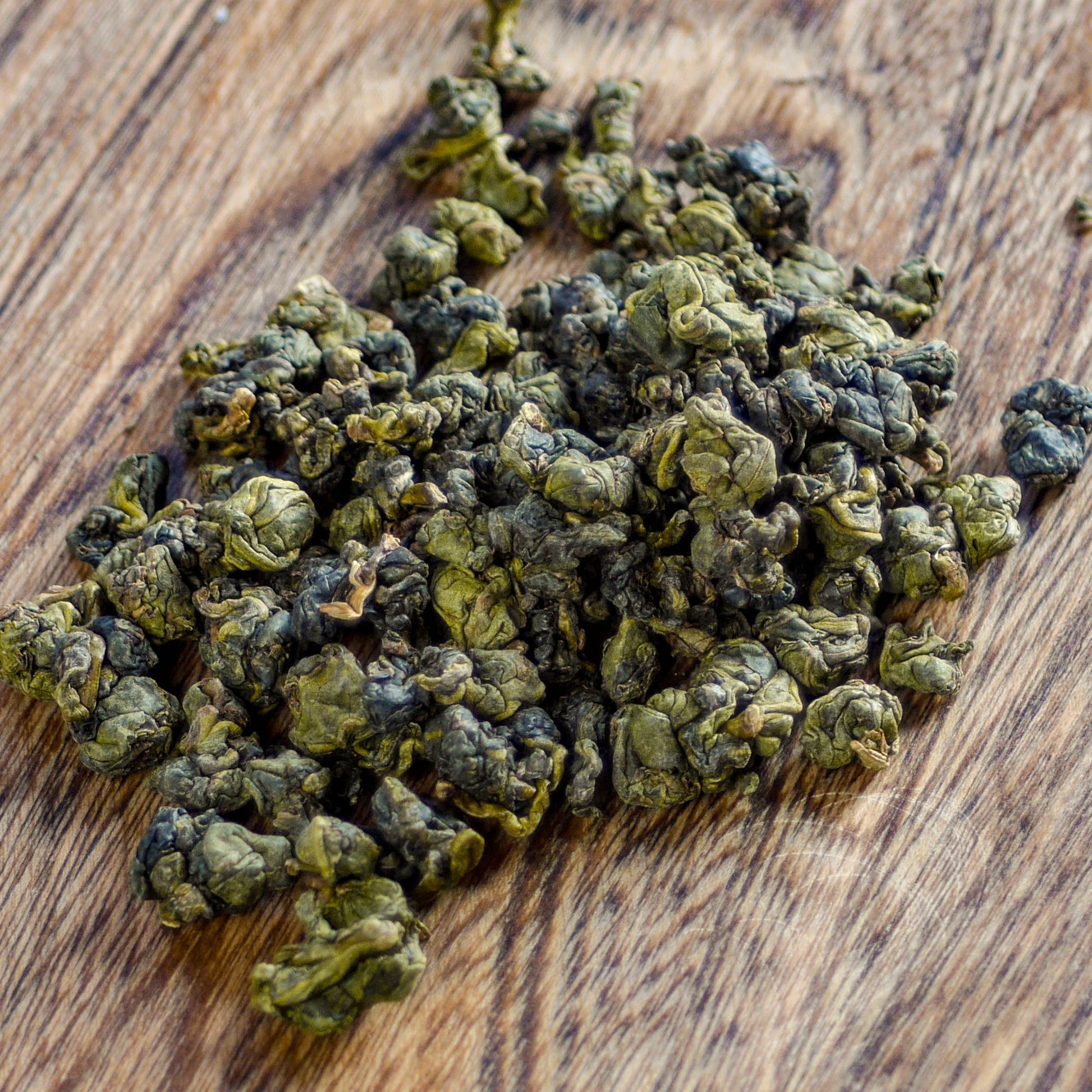 individual balls of our New Zealand Waikato Oolong tea